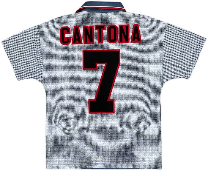 1995-96 Manchester United Away Shirt Cantona #7 - 9/10 - (Y)