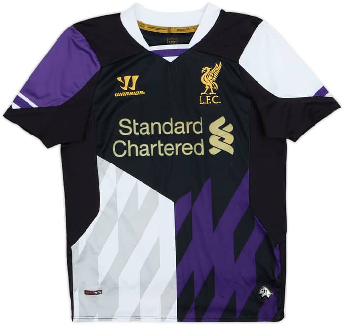 2013-14 Liverpool Third Shirt Suarez #7 - 5/10 - (S.Boys)