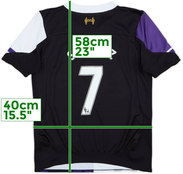 2013-14 Liverpool Third Shirt Suarez #7 - 5/10 - (S.Boys)