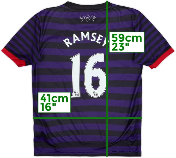 2012-13 Arsenal Away Shirt Ramsey #16 - 7/10 - (M.Boys)