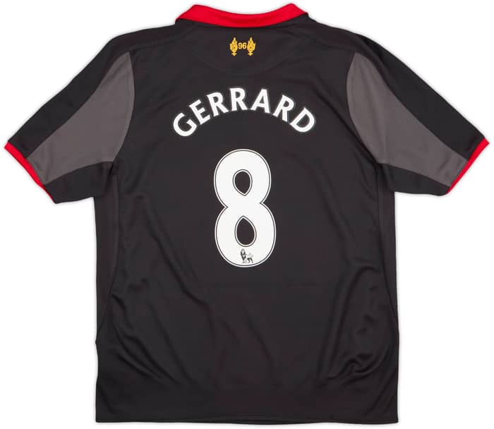 2014-15 Liverpool Third Shirt Gerrard #8 - 8/10 - (M.Boys)