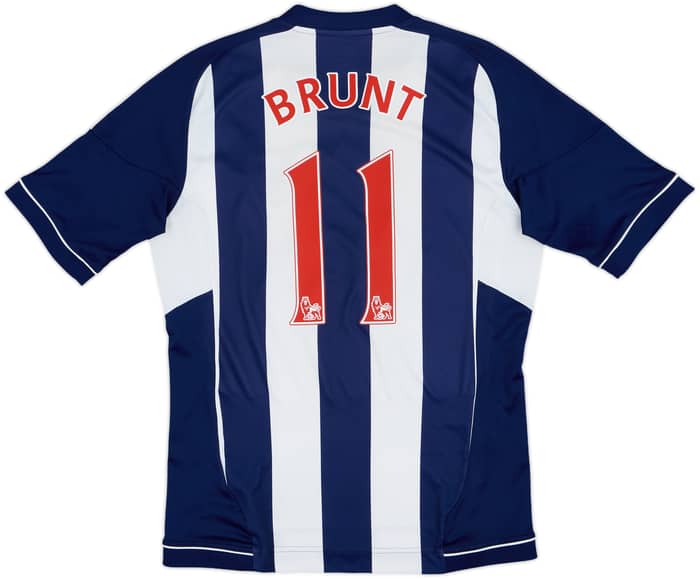2012-13 West Brom Home Shirt Brunt #11 - 7/10 - (M)