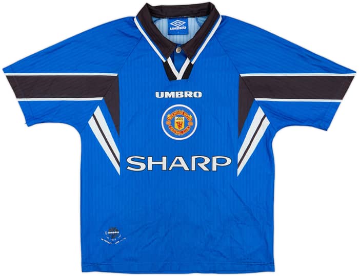 1996-98 Manchester United Third Shirt Cantona #7 - 7/10 - (Y)