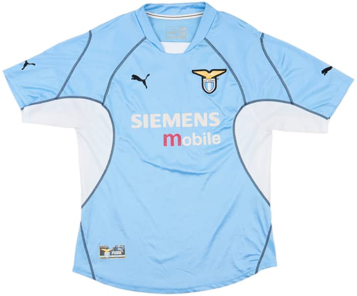 2001-02 Lazio Home Shirt Crespo #10 - 6/10 - (M)