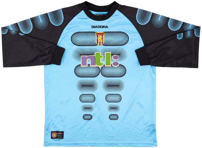 2001-02 Aston Villa GK Shirt Schmeichel #1 - 8/10 - (XL)