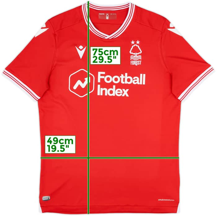 2020-21 Nottingham Forest Home Shirt - 10/10 - (M)