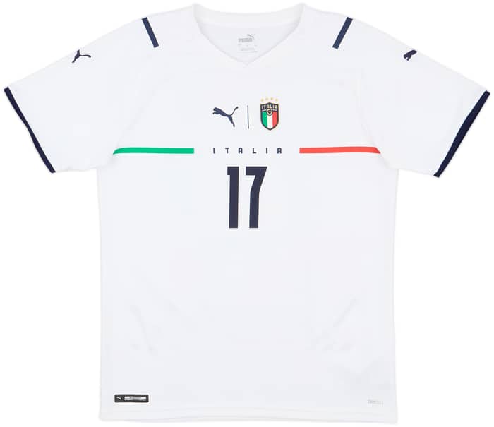 2020-21 Italy Away Shirt Immobile #17 - 9/10 - (M)