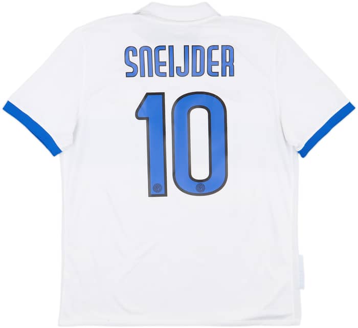 2009-10 Inter Milan Away Shirt Sneijder #10 - 8/10 - (XL)