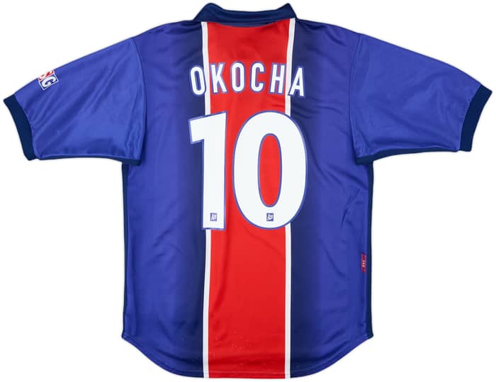 1998-99 Paris Saint-Germain Home Shirt Okocha #10 - 8/10 - (S)