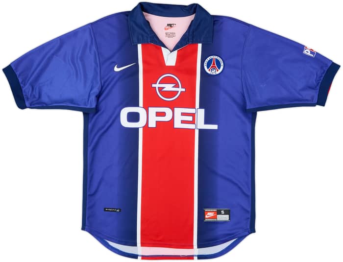 1998-99 Paris Saint-Germain Home Shirt Okocha #10 - 8/10 - (S)
