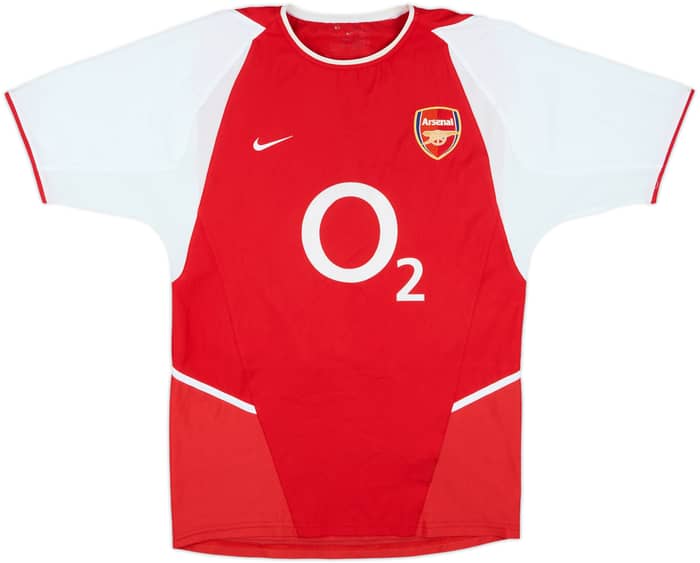 2002-04 Arsenal Home Shirt Bergkamp #10 - 5/10 - (S)