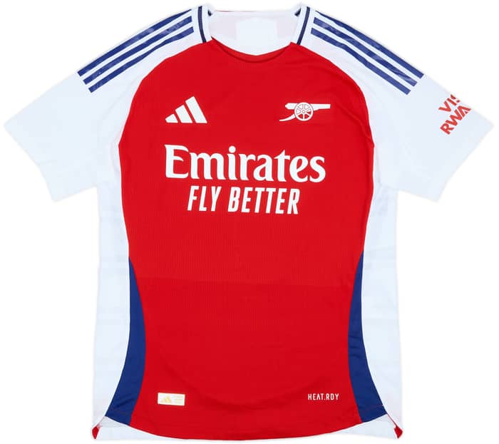 2024-25 Arsenal Authentic Home Shirt Saka #7 - 10/10 - (XL)
