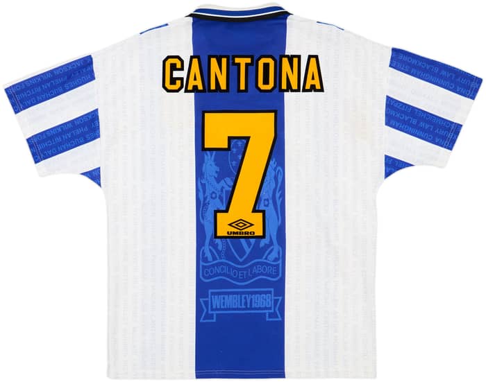 1994-96 Manchester United Third Shirt Cantona #7 - 9/10 - (L)