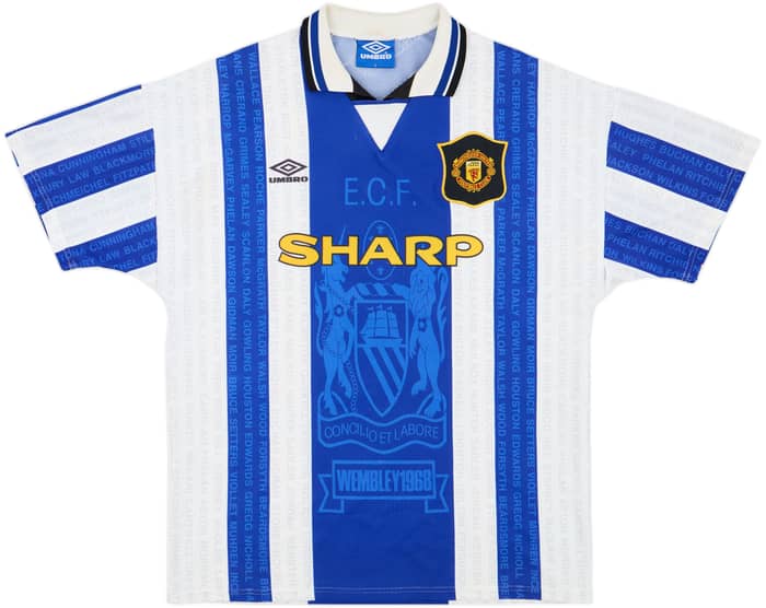 1994-96 Manchester United Third Shirt Cantona #7 - 9/10 - (L)