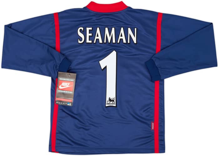 1998-99 Arsenal GK Shirt Seaman #1 (XL.Boys)