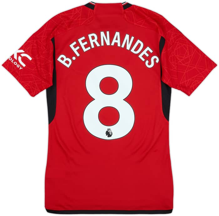 2023-24 Manchester United Home Shirt B.Fernandes #8 (XS)