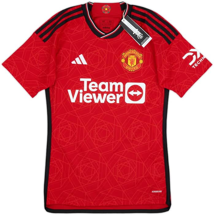 2023-24 Manchester United Home Shirt B.Fernandes #8 (XS)