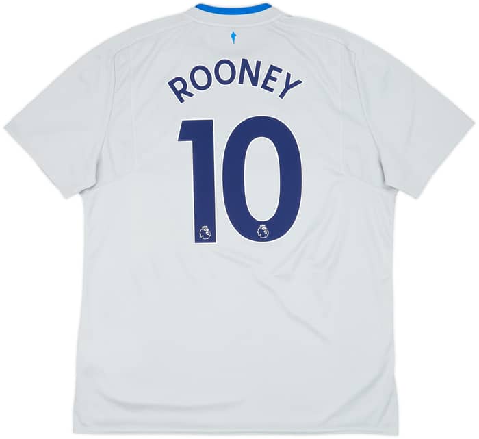 2017-18 Everton Away Shirt Rooney #10 - 8/10 - (XXL)