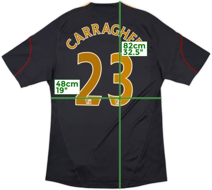 2009-10 Liverpool Away Shirt Carragher #23 - 9/10 - (M)