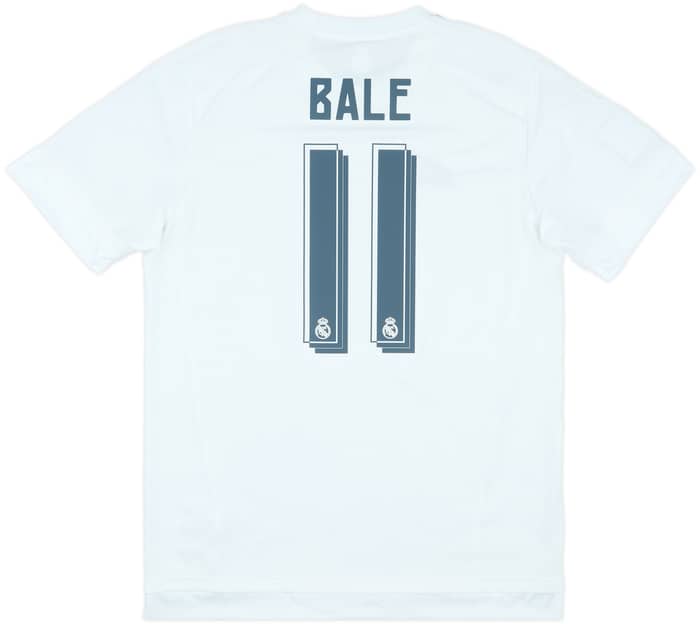 2015-16 Real Madrid Home Shirt Bale #11 - 9/10 - (L)
