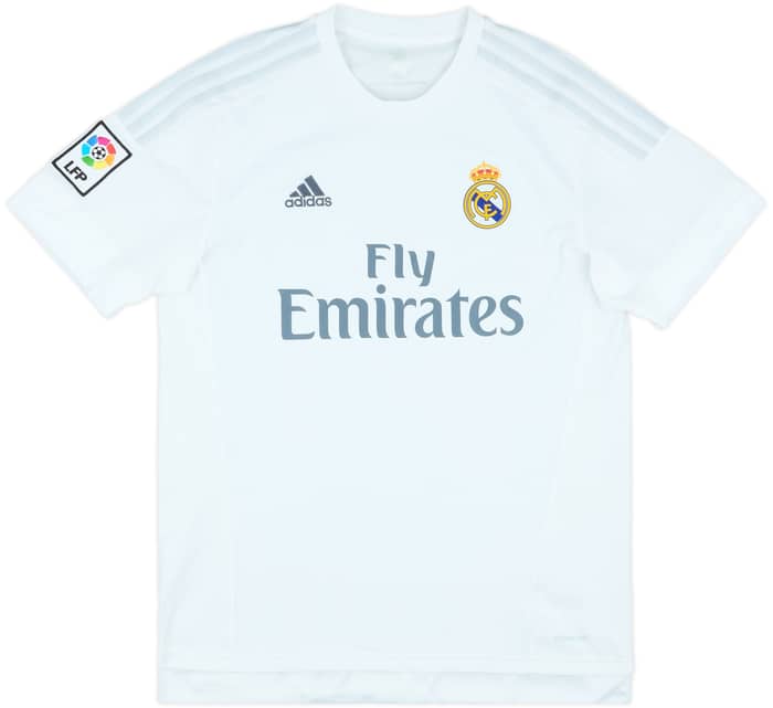 2015-16 Real Madrid Home Shirt Bale #11 - 9/10 - (L)
