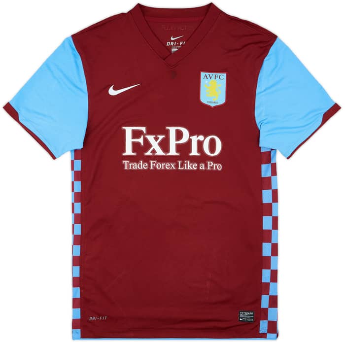 2010-11 Aston Villa Home Shirt Petrov #19 - 7/10 - (M)