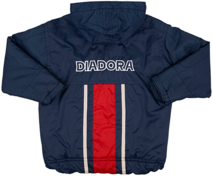 1994-95 Belgium Diadora Padded Bench Coat - 9/10 - (S)