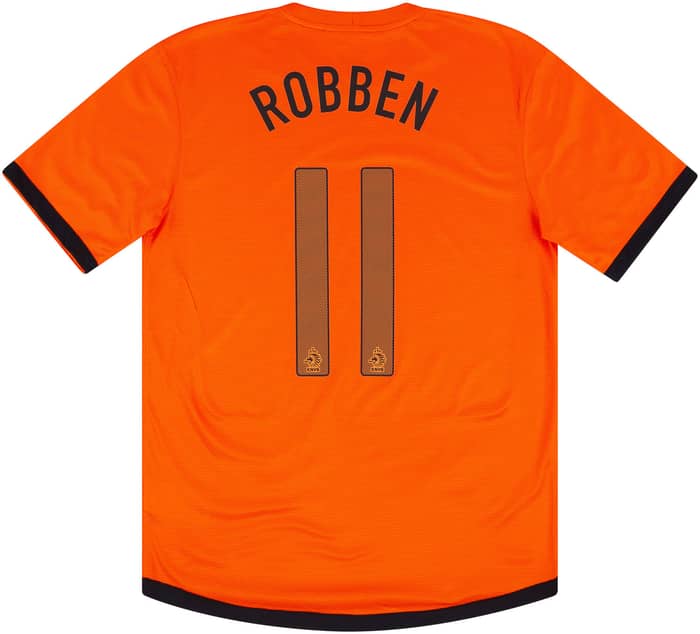 2012-13 Netherlands Home Shirt Robben #11