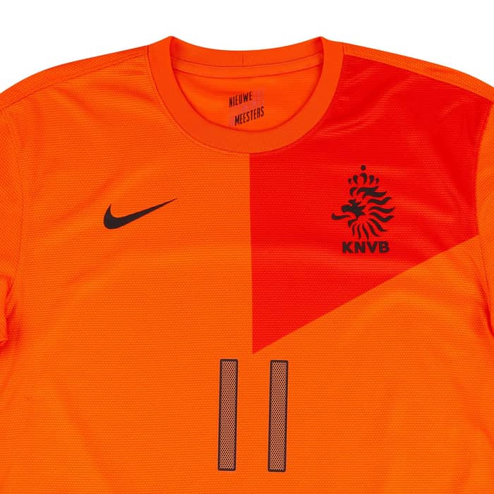 2012-13 Netherlands Home Shirt Robben #11 - 6/10 - (S)
