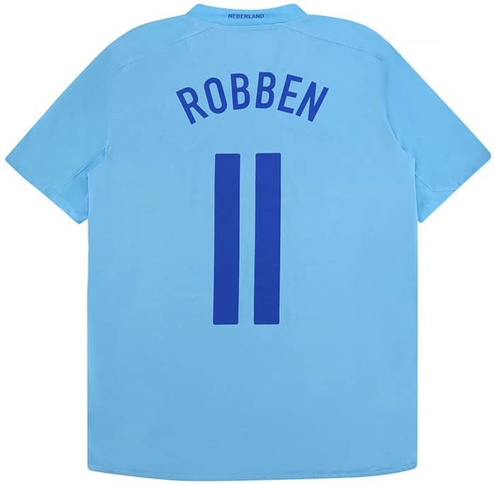 2008-10 Netherlands Away Shirt Robben #11 - 8/10