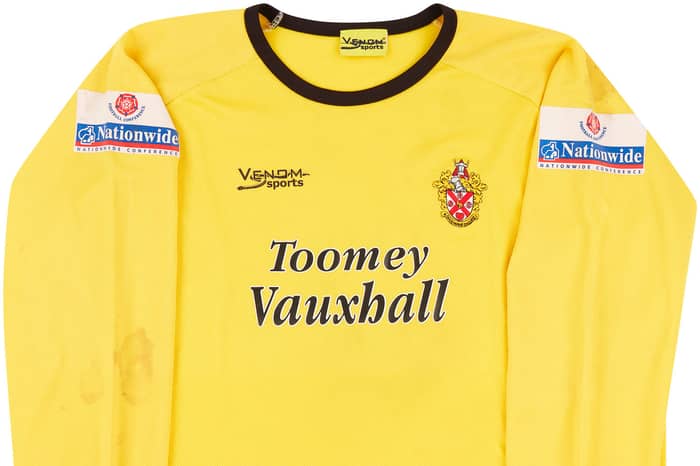 2004-05 Hornchurch F.C. Match Issue Away L/S Shirt #5
