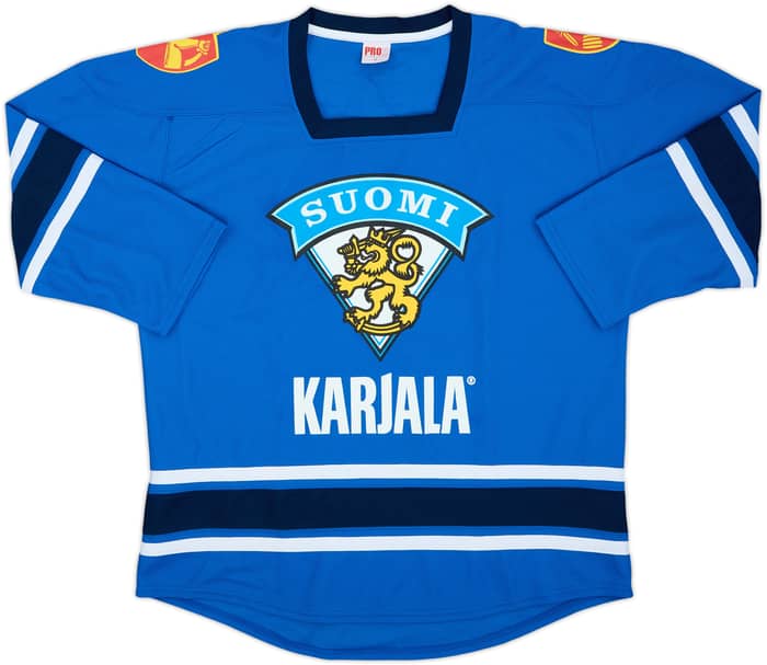 2000s Finland National Hockey Team #14 Away Jersey - 7/10 - (XL)