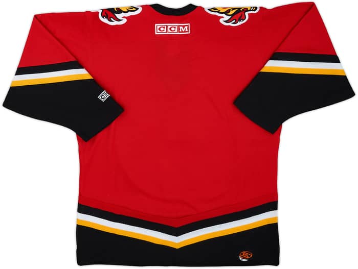 2003-07 Calgary Flames CCM Home Jersey - 5/10 - (M)