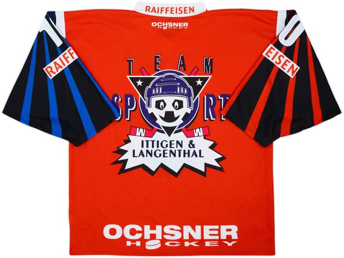 2000-02 EHC Sensee #10 Ochsner Hockey Home Jersey - 7/10 - (XL)