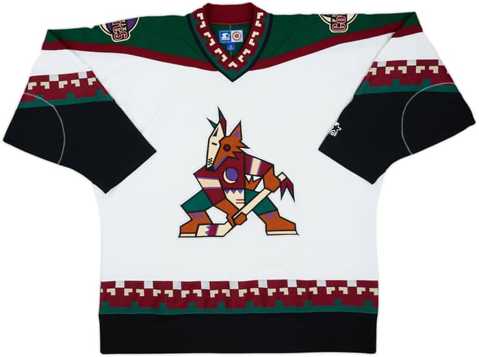 1996-99 Phoenix Coyotes Starter Home Jersey - 8/10 - (XL)