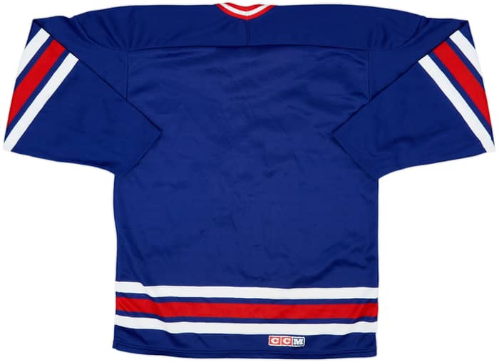 1990-95 New York Rangers CCM Away Jersey - 7/10 - (M)