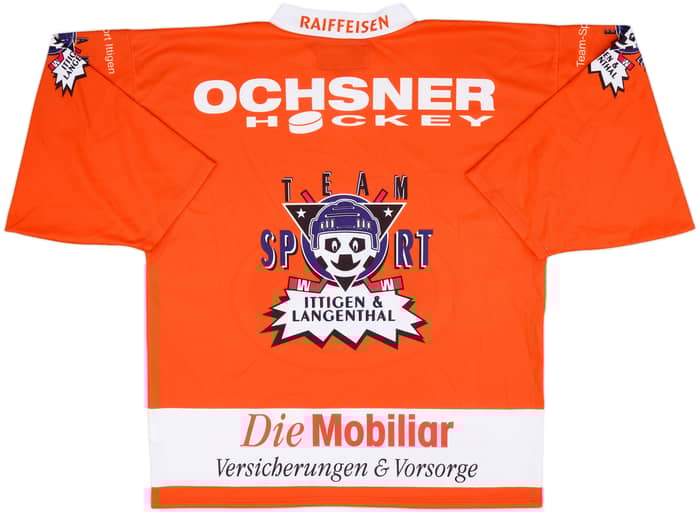 2000-01 EHC Bosingen-Kriechenwil #21 Ochsner Hockey Home Jersey - 7/10 - (XL)