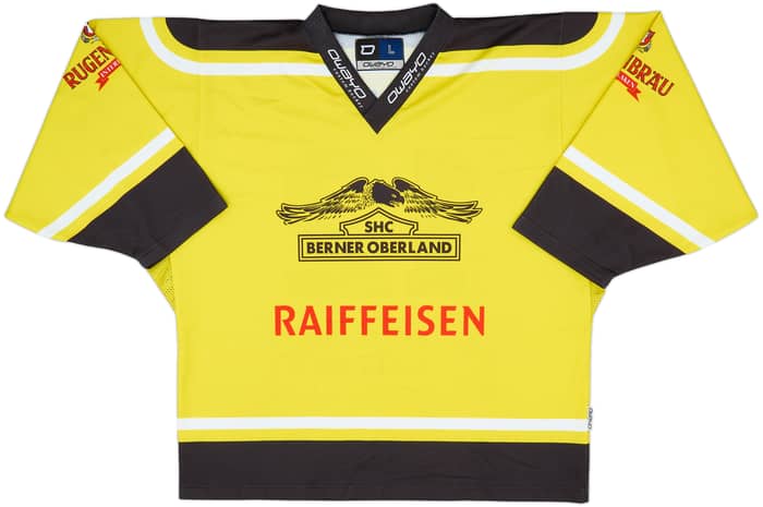 2000s SHC Berner Oberland Hami #12 Owayo Home Jersey - 6/10 - (L)