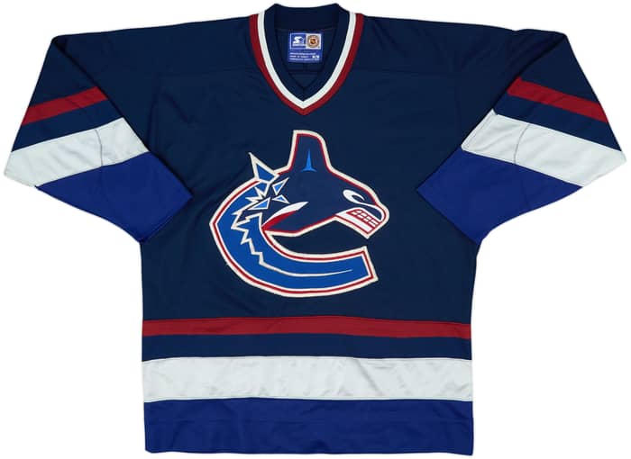 1997-99 Vancouver Canucks Starter Away Jersey - 9/10 - (M)