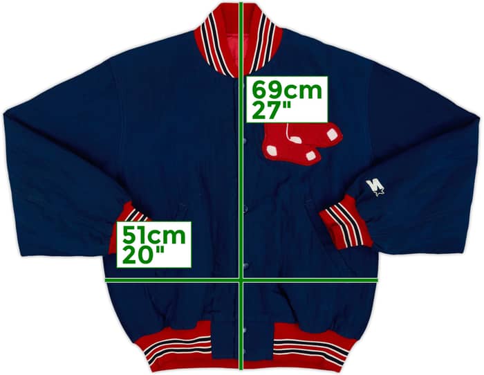 1990s Boston Red Sox Starter Varsity Jacket - 8/10 - (S)