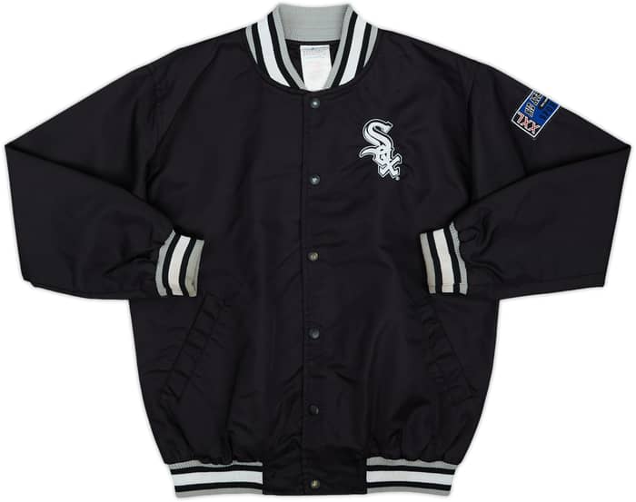 2000s Chicago White Sox MLB Satin Varsity Jacket - 8/10 - (M.Boys)