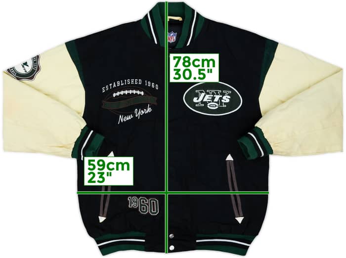 2010 New York Jets NFL Varsity Jacket - 6/10 - (M)