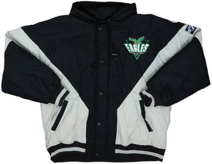 1990-95 Philadelphia Eagles Logo 7 Rain Coat - 8/10 - (XL)