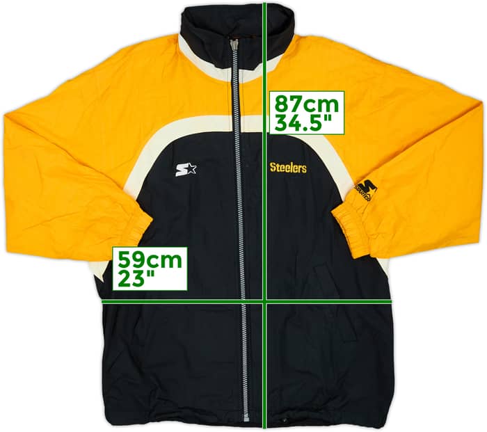 1990s Pittsburgh Steelers Starter Rain Jacket - 7/10 - (M)