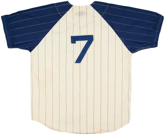 1990s New York Yankees Mantle #7 Mirage Cooperstown Collection Jersey - 8/10 - (XL)