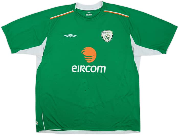 Camiseta de local de Ireland 2004-06 - 5/10 - (XXL)