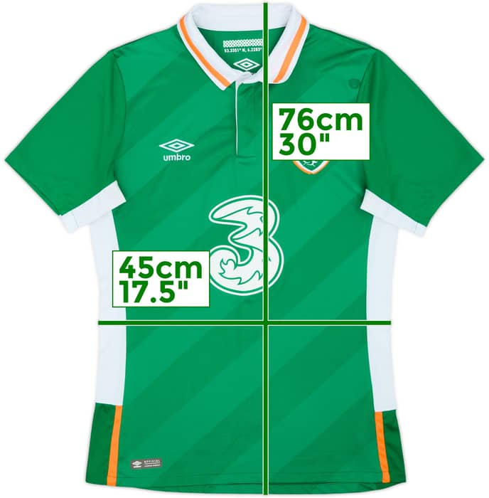 2016-17 Ireland Home Shirt - 5/10 - (S)