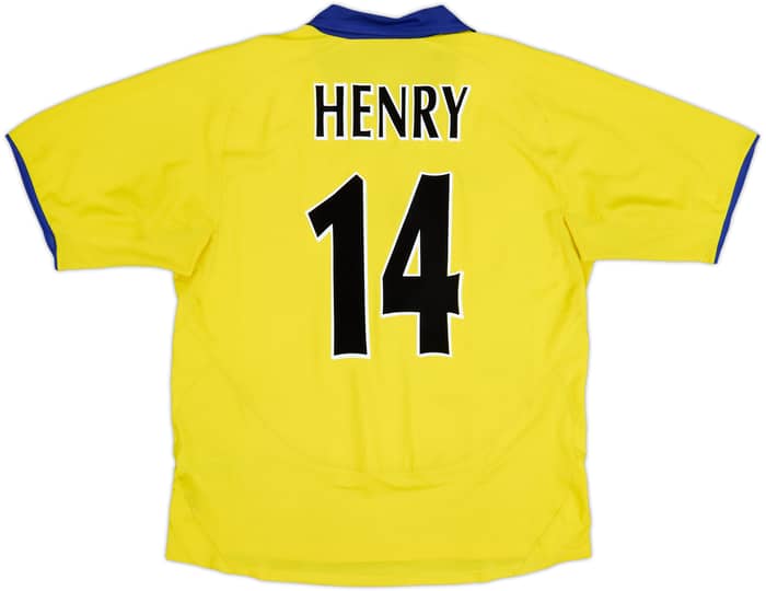 2003-05 Arsenal Away Shirt Henry #14 - 5/10 - (L)
