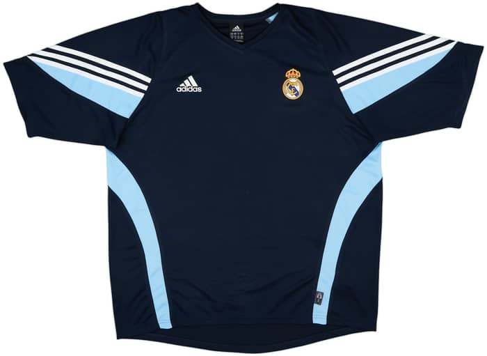 2003-04 Real Madrid adidas Training Shirt - 8/10 - (XXL)