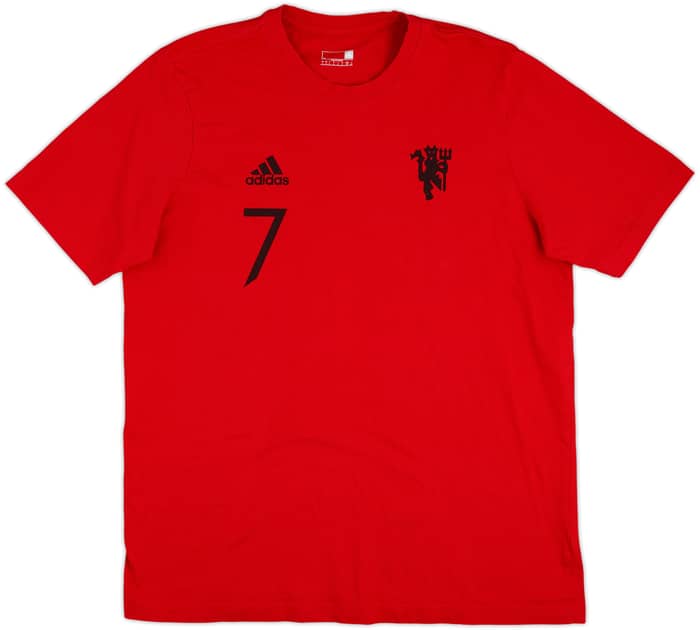2021-22 Manchester United Nike Cotton Tee Ronaldo #7 - 9/10 - (L)